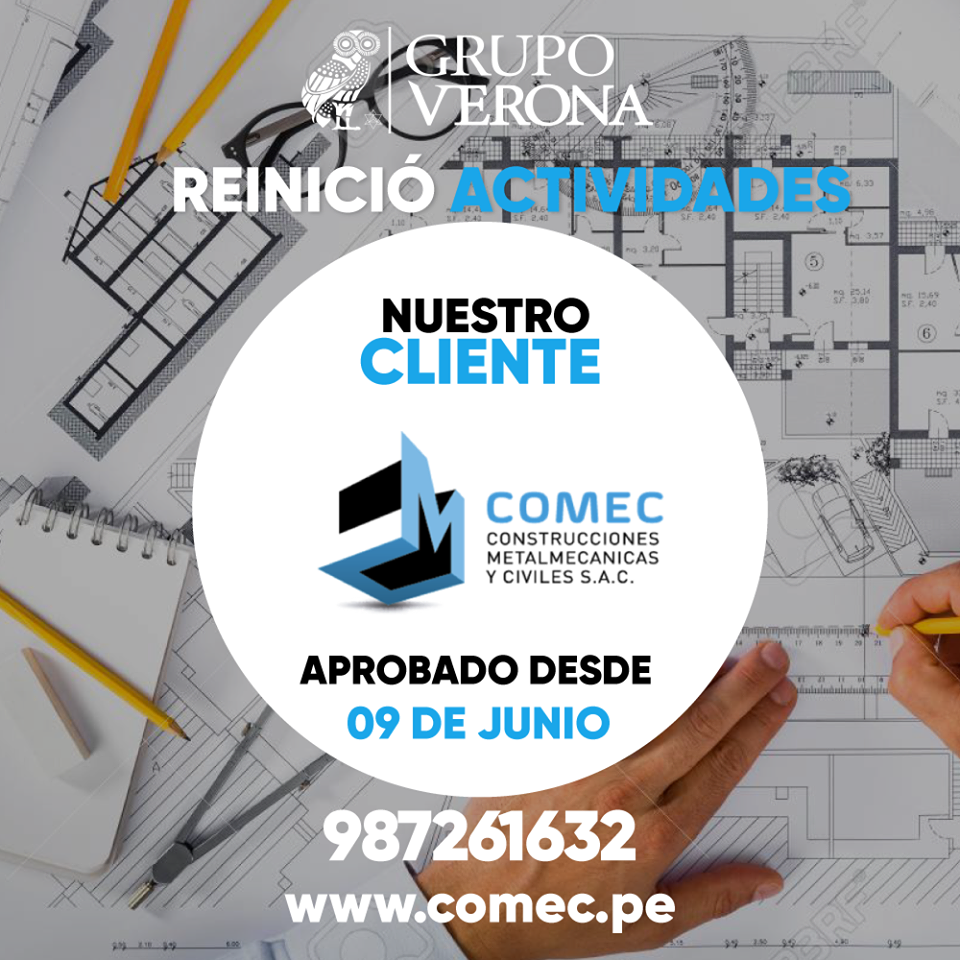 COMEC | Constructores Metalmecanicas Y Civiles SAC