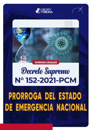 Decreto Supremo N°152-2021-PCM