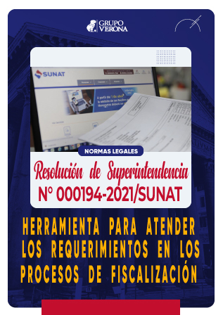 Resolución De Superintendencia Nº000194-2021/SUNAT
